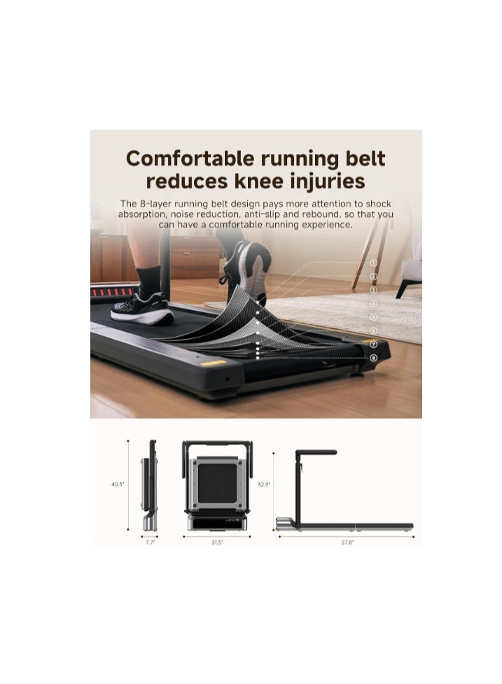 كينج سميث جهاز المشي الكهربائي Kingsmith WP440Q4 WalkingPad R3 Hybrid - Image 5